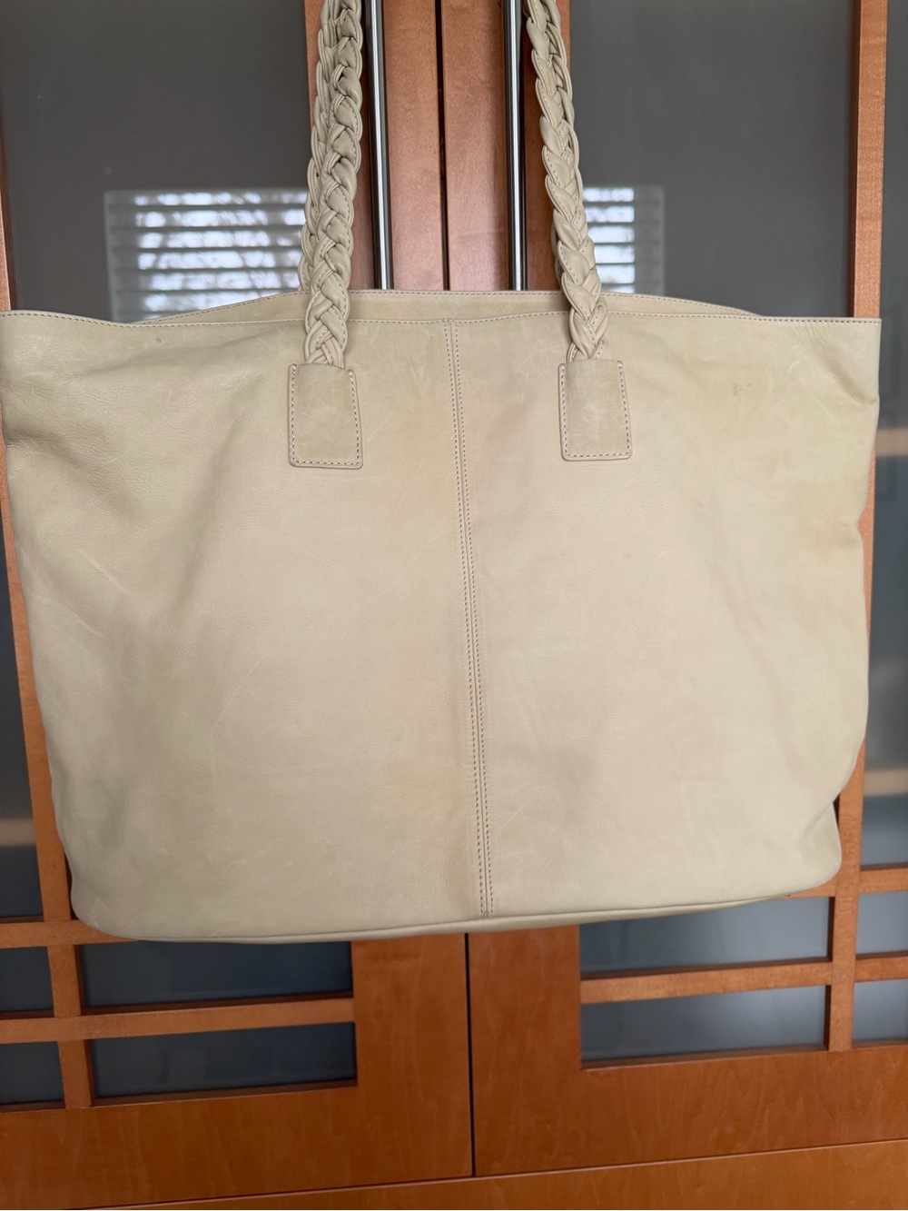 Cristian Italian Leather Tote Bag